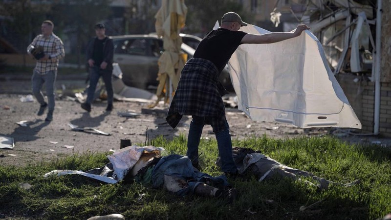 UKRAINE-CRISIS/ATTACK-KRAMATORSK