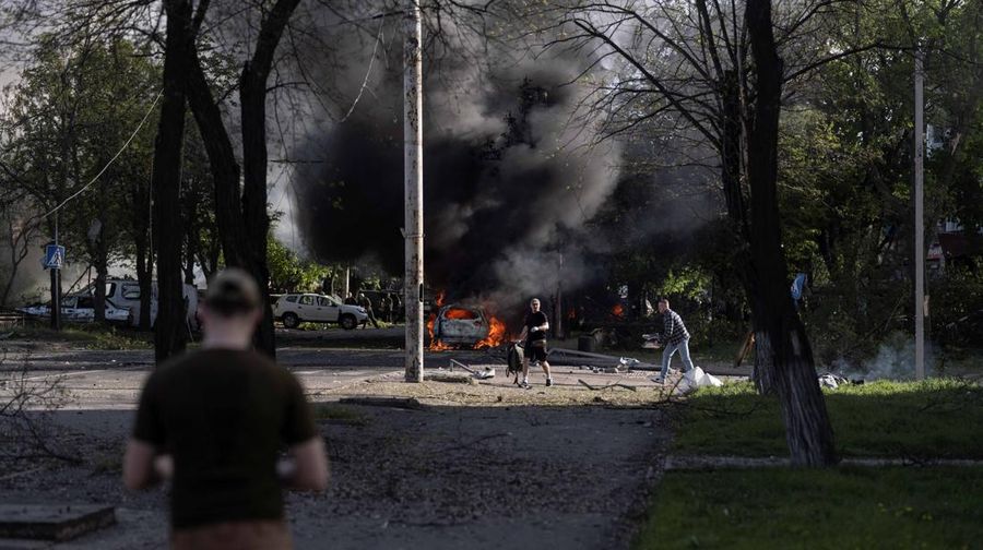 UKRAINE-CRISIS/ATTACK-KRAMATORSK