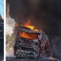Bus ALS Terjepit di Padang Panjang, Sumbar (6/5/2025)(kiri) dan Kecelakaan maut bus ALS di Jalan Lintas Sumatera, Kecamatan Karang Jaya, Rabu (6/5/2026) (Kanan). (ist Detikcom)