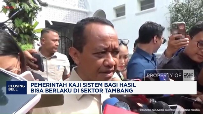 Video: Bahlil Sebut Pemerintah Kaji Sistem Bagi di Sektor Tambang
