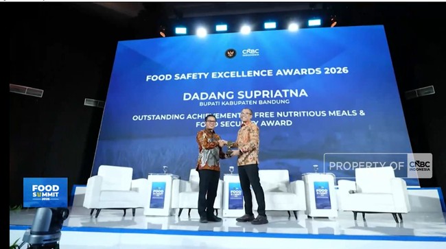 Video: Dadang Supriatna Raih Food Safety Excellence Awards 2026