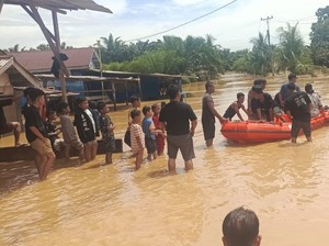 64 Ribu Warga di Muratara Terdampak Banjir, 5 Jembatan Putus-4 Rumah Hanyut
