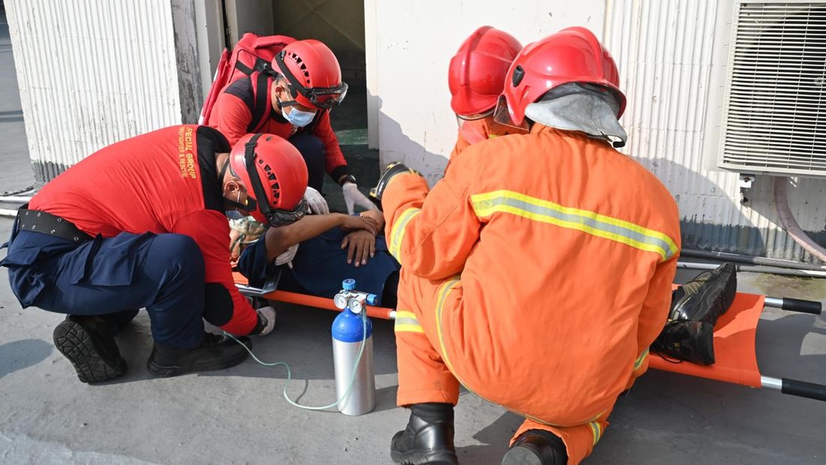 Perkuat Keamanan, Hotel Borobudur Jakarta Gelar Simulasi Fire Drill