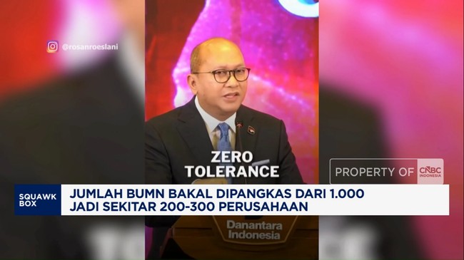 Video: Jumlah BUMN Akan Dipangkas Jadi 200-300 Perusahaan