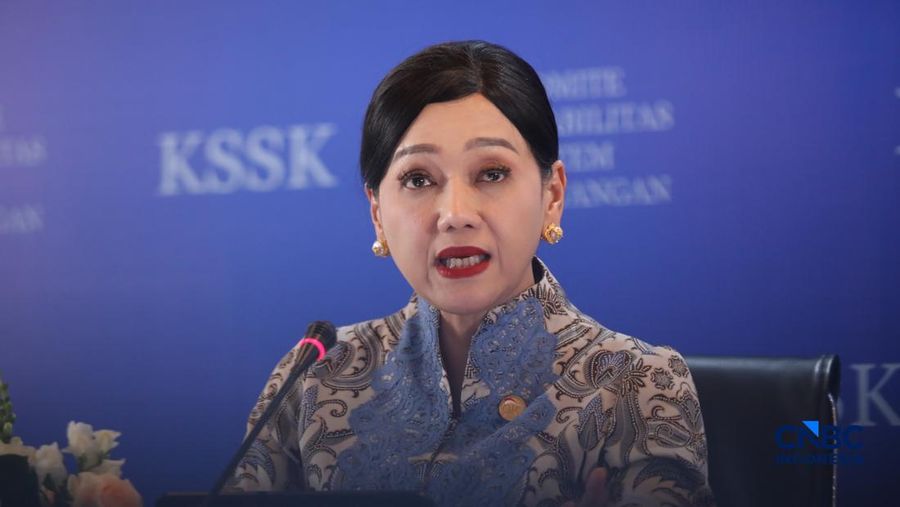 Ketua Dewan Komisioner OJK, Friderica Widyasari Dewi.