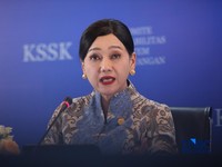 Ketua Dewan Komisioner OJK, Friderica Widyasari Dewi.