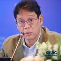 Menteri Keuangan (Menkeu), Purbaya Yudhi Sadewa menyampaikan pemaparan saat konferensi pers hasil rapat berkala KSSK tahun 2026 di Bank Indonesia, Jakarta, Kamis (7/5/2026). (CNBC Indonesia/Faisal Rahman)
