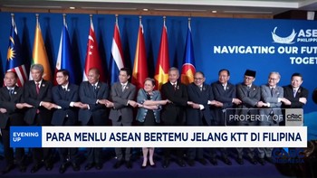 Para Menlu Asean Bertemu Jelang KTT ke-48 di Filipina