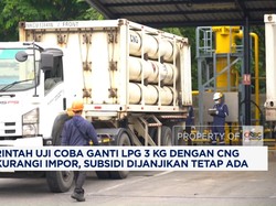 Pemerintah Uji Coba Pengganti LPG 3 Kg dengan CNG
