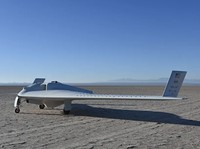 Pesawat XRQ-73 melakukan penerbangan perdananya di California pada bulan April. ( Tangkapan Layar Dok Darpa)