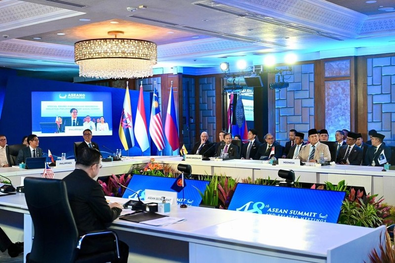 Presiden Prabowo Subianto menghadiri Konferensi Tingkat Tinggi (KTT) ke-48 ASEAN berlangsung di Cebu, Filipina, Kamis (7/5/2026). (Instagram/presidenrepublikindonesia)