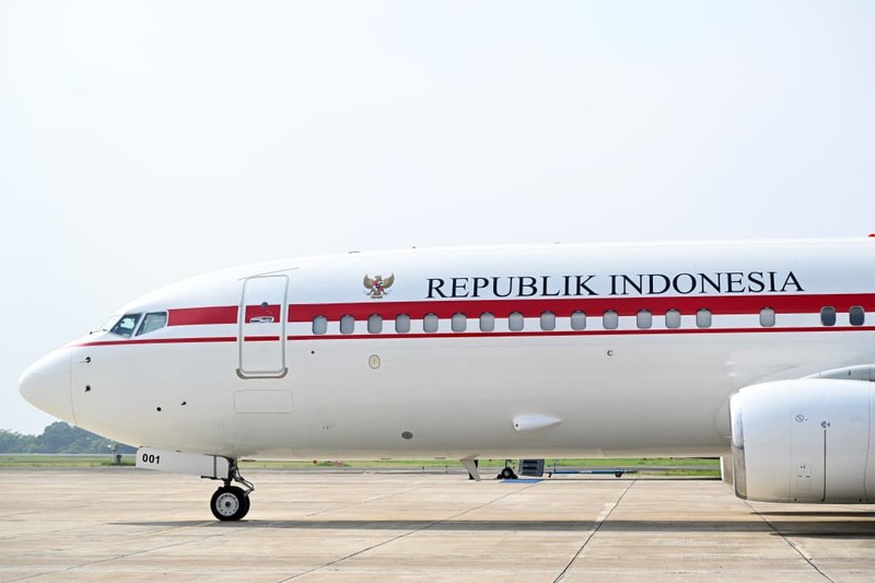 Presiden Republik Indonesia, Prabowo Subianto bertolak menuju Cebu, Filipina, pada Kamis, 7 Mei 2026, dalam rangka menghadiri Konferensi Tingkat Tinggi (KTT) ke-48 ASEAN yang berlangsung pada 7-8 Mei 2026. Kepala Negara bersama rombongan terbatas lepas landas dari Pangkalan TNI AU Halim Perdanakusuma, Jakarta, sekitar pukul 09.10 WIB.  (Biro Pers, Media, dan Informasi Sekretariat Presiden)