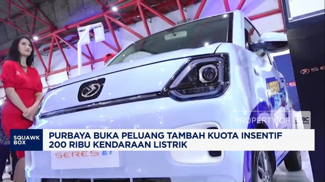 Video: Purbaya Buka Peluang Tambah Kuota Insentif Kendaraan Listrik