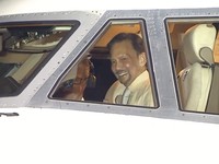 Sultan Brunei Darussalam, Hassanal Bolkiah, tiba di Cebu, Filipina, untuk menghadiri rangkaian Konferensi Tingkat Tinggi (KTT) ASEAN 2026 pada Rabu (6/5/2026) malam. (Tangkapan Layar Video Facebook/ASEAN 2026 PH)