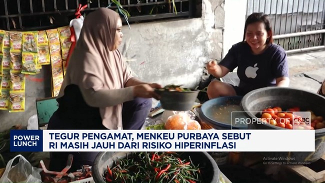 Video: Tegur Pengamat, Purbaya Sebut RI Jauh Dari Risiko Hiperinflasi