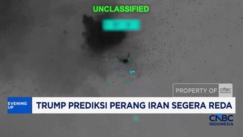 Trump Prediksi Perang Iran Segera Berakhir