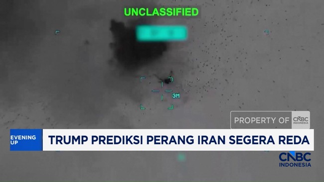 Video: Trump Prediksi Perang Iran Segera Berakhir