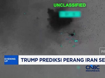 Trump Prediksi Perang Iran Segera Berakhir