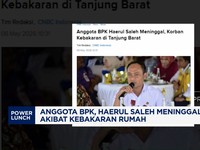 Anggota BPK, Haerul Saleh Meninggal Dunia Akibat Kebakaran Rumah
