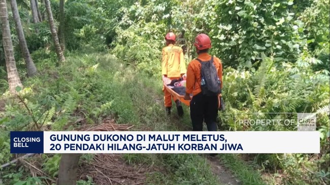 Video: Gunung Dukono Meletus, 20 Pendaki Hilang-Jatuh Korban Jiwa