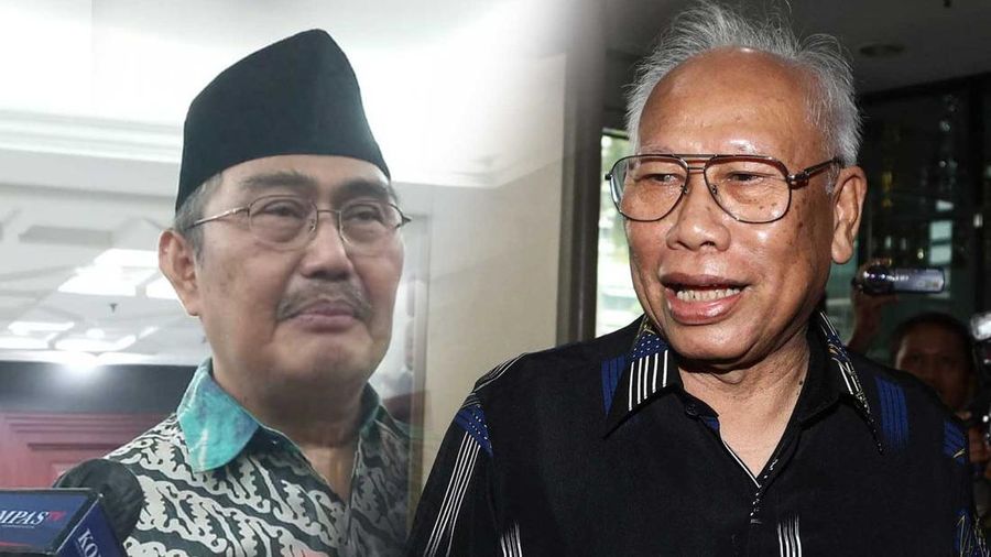 Foto Kolase Jimly Asshiddiqie dan Bagir Manan. (Dok. Detikcom)