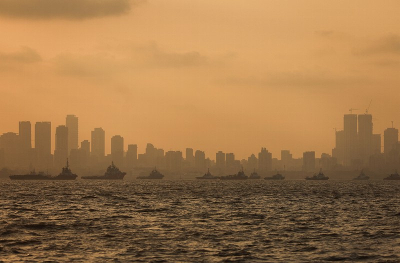 Tithi Chiranjeevi, an Indian seafarer who was stuck in Iran during the conflict, travels on a ferry in Mumbai, India, May 6, 2026. REUTERS/Francis Mascarenhas     TPX IMAGES OF THE DAY