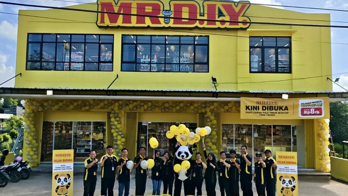 Punya 1.300 Toko, MR D.I.Y. Luncurkan Komitmen 'Harga Tetap Sama'