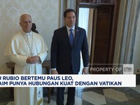 Menlu Rubio Bertemu Paus Leo XIV di Vatikan
