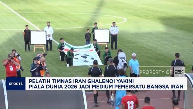 Video: Pelatih Iran Yakin Piala Dunia 2026 Jadi Pemersatu Bangsa