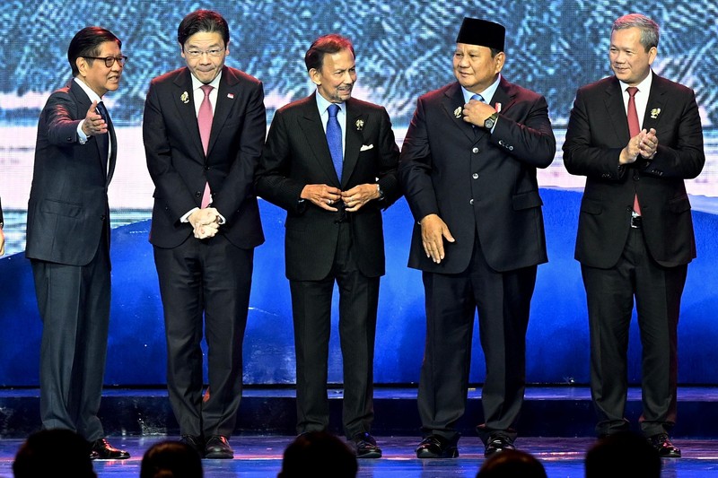 Presiden Prabowo Hadiri Upacara Pembukaan KTT ke-48 ASEAN, Perkuat Soliditas Kawasan di Tengah Tantangan Global. (Kris - Biro Pers, Media, dan Informasi Sekretariat Presiden)
