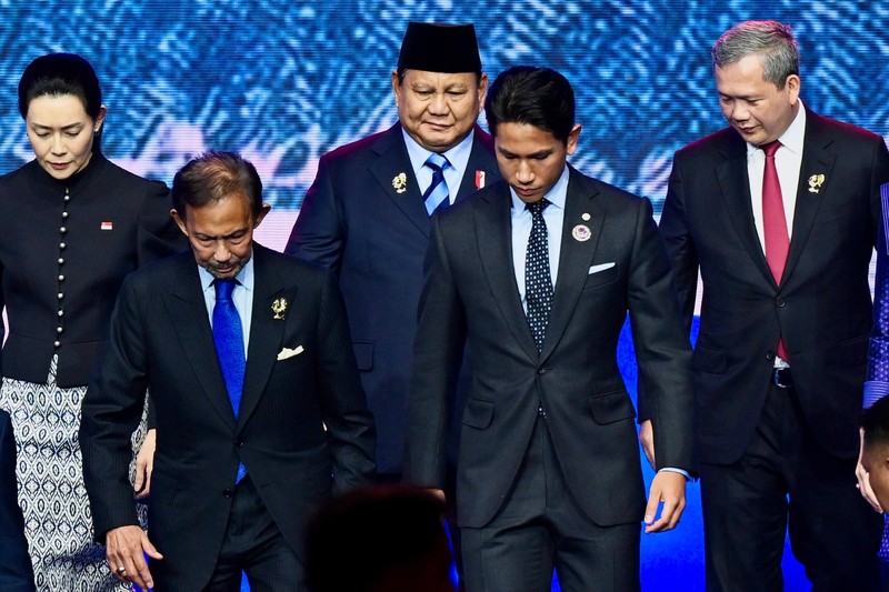 Presiden Prabowo Hadiri Upacara Pembukaan KTT ke-48 ASEAN, Perkuat Soliditas Kawasan di Tengah Tantangan Global. (Kris - Biro Pers, Media, dan Informasi Sekretariat Presiden)