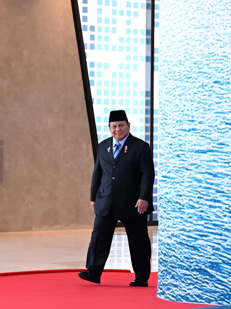 Presiden Prabowo Hadiri Upacara Pembukaan KTT ke-48 ASEAN, Perkuat Soliditas Kawasan di Tengah Tantangan Global. (Kris - Biro Pers, Media, dan Informasi Sekretariat Presiden)
