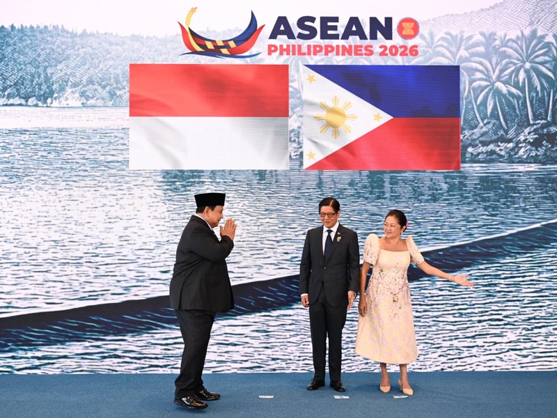 Presiden Prabowo Hadiri Upacara Pembukaan KTT ke-48 ASEAN, Perkuat Soliditas Kawasan di Tengah Tantangan Global. (Kris - Biro Pers, Media, dan Informasi Sekretariat Presiden)