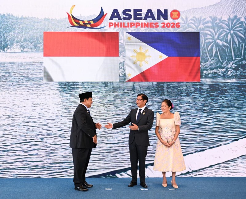 Presiden Prabowo Hadiri Upacara Pembukaan KTT ke-48 ASEAN, Perkuat Soliditas Kawasan di Tengah Tantangan Global. (Kris - Biro Pers, Media, dan Informasi Sekretariat Presiden)