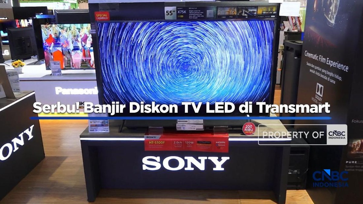 Video: Serbu! Banjir Diskon TV LED di Transmart