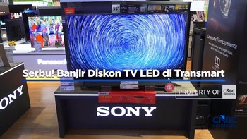 Serbu! Banjir Diskon TV LED di Transmart