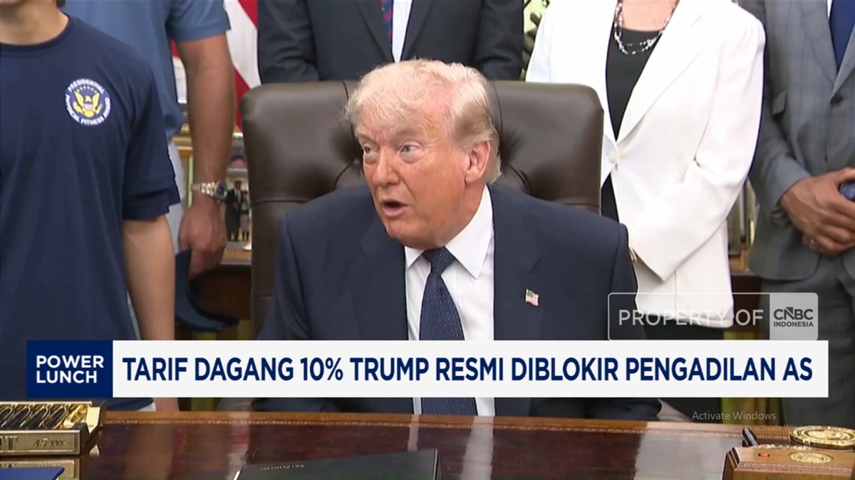 Video: Tarif Dagang 10% Trump Resmi Diblokir Pengadilan AS