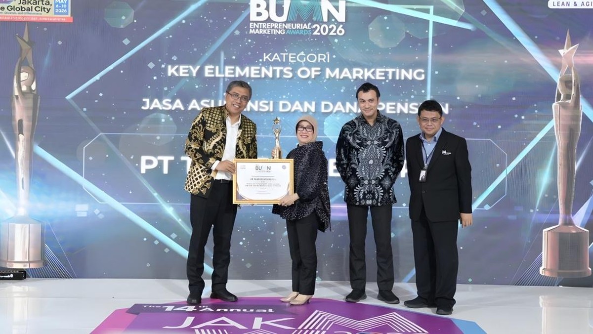 Transformasi Digital Berbuah Manis, TASPEN Borong Penghargaan Ini!