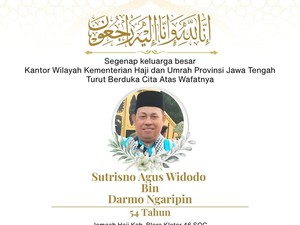 Sesak Napas, Calon Haji Asal Blora Wafat di Medan