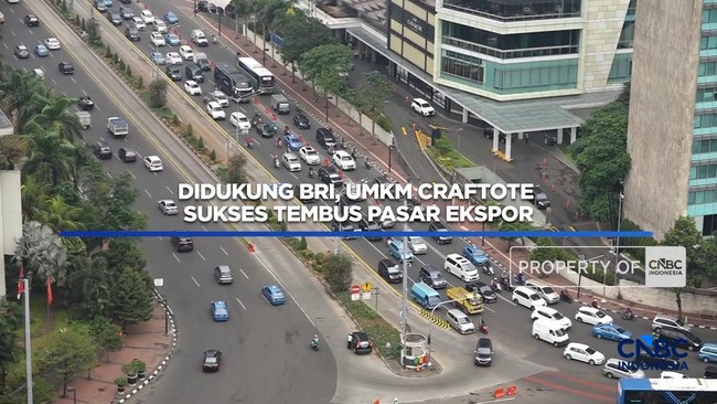 Video: Didukung BRI, UMKM Craftote Sukses Tembus Pasar Ekspor