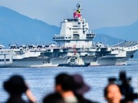 Kapal induk Tipe 004 milik Tiongkok. Image Credit: Chinese Navy.