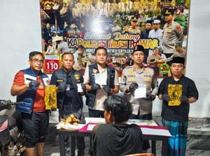 Kurir Sabu 2 Kg di Musi Rawas Ditangkap, Kelabui Polisi dengan Ganti Baju-Motor