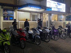 Patroli Polisi Bubarkan Balap Liar di Jaktim, 7 Motor Diamankan