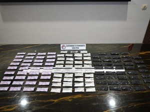 Polda Metro Gagalkan Peredaran 120 Cartridge Vape Narkoba di Jakbar