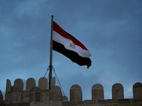 Ilustrasi Bendera Mesir. (Ahmed zaki/pexels.com)