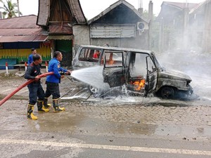 Sopir Mobil Modifikasi Tangki BBM Terbakar Dekat SPBU Toraja Utara Ditangkap