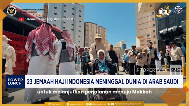 Video: 23 Jemaah Haji Indonesia Meninggal Dunia di Arab Saudi