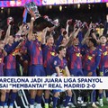 Barcelona Jadi Juara Liga Spanyol Usai "Bantai" Real Madrid 2-0