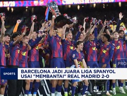 Barcelona Jadi Juara Liga Spanyol Usai "Bantai" Real Madrid 2-0