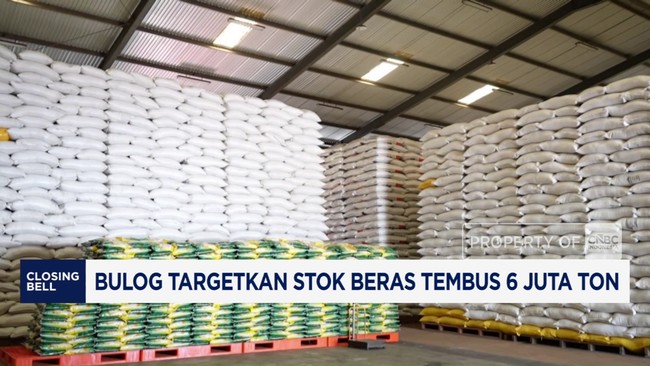 Video: Bulog Targetkan Stok Beras Tembus 6 Juta Ton